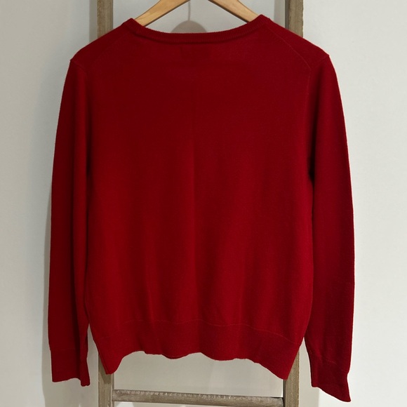 Quince 100% Mongolian Cashmere Crewneck Womens Sweater Large Luxury Old Money - Picture 4 of 7